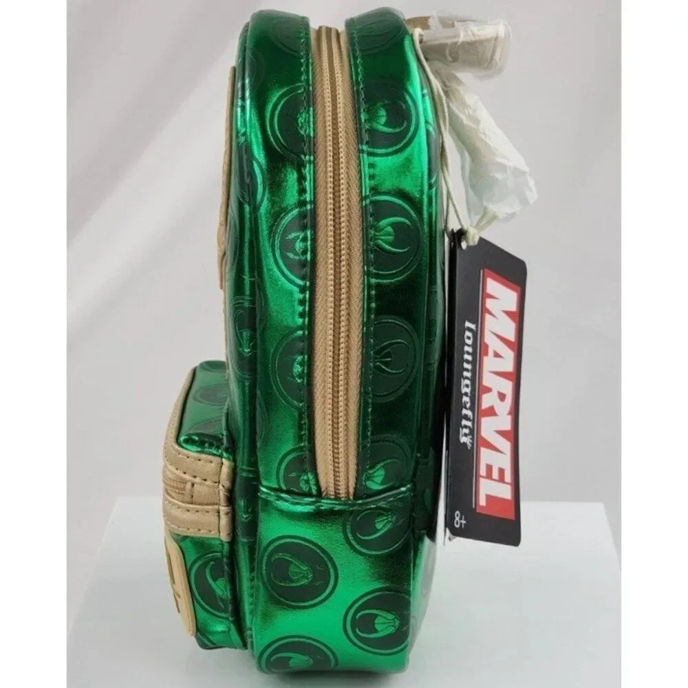 Loungefly Marvel Loki Metal Drip Pencil Case Backpack Purse Attachment New NWT